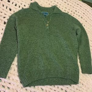 Kendra Scott Olive V-Neck Sweater